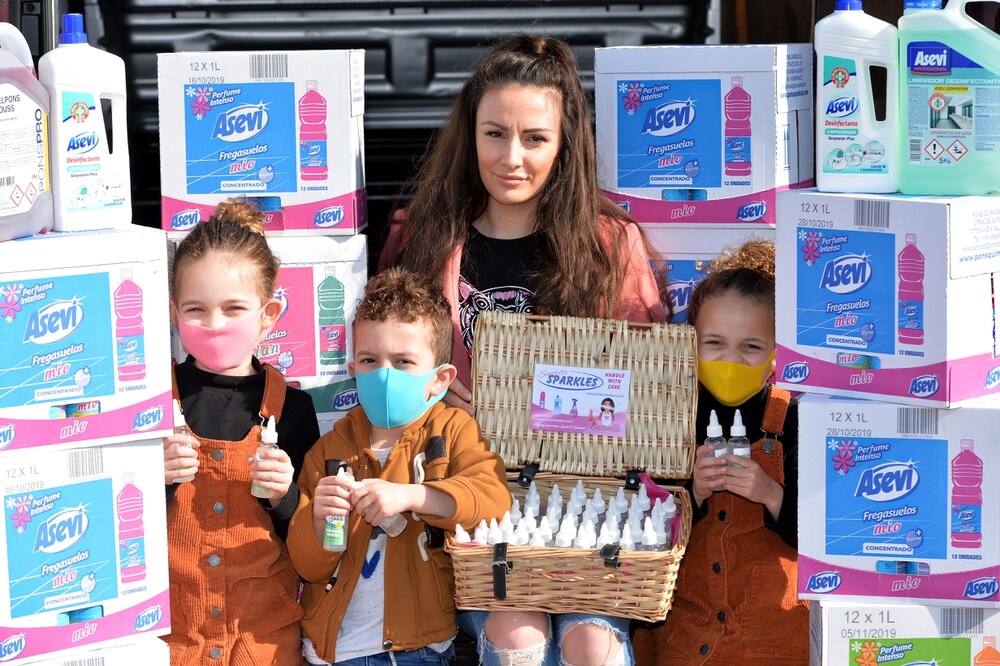 Vulnerable people in need of cleaning products offered helping hand by Telford firm