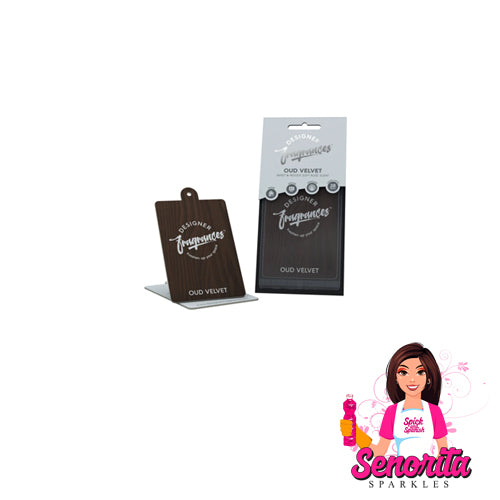 Designer Fragrances Oud Velvet Car Air Freshener