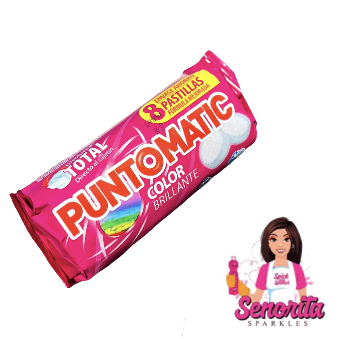 Puntomatic detergent tablets for colours