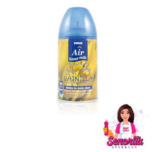 Romar Vanilla Automatic Air Freshener Spray Refill