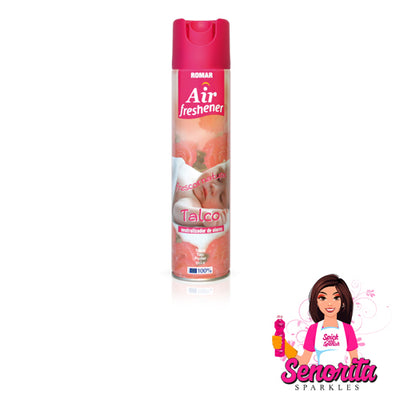 Romar Air Freshener Spray Talc