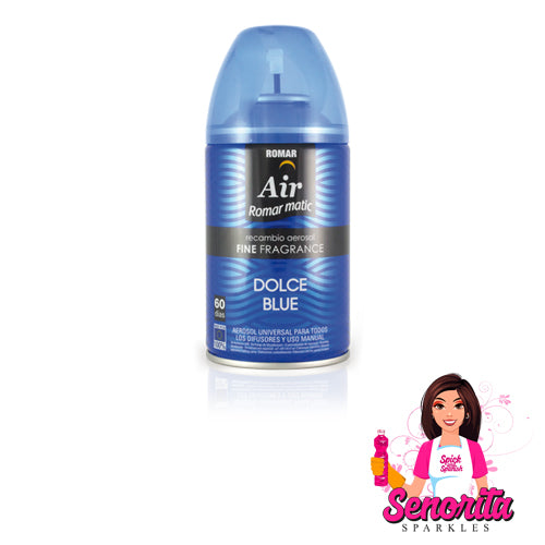 Romar Dolce Blue Automatic Air Freshener Spray Refill