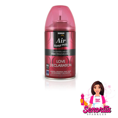 Air Romarmatic Automatic Air Freshener Refill - Love Declaration