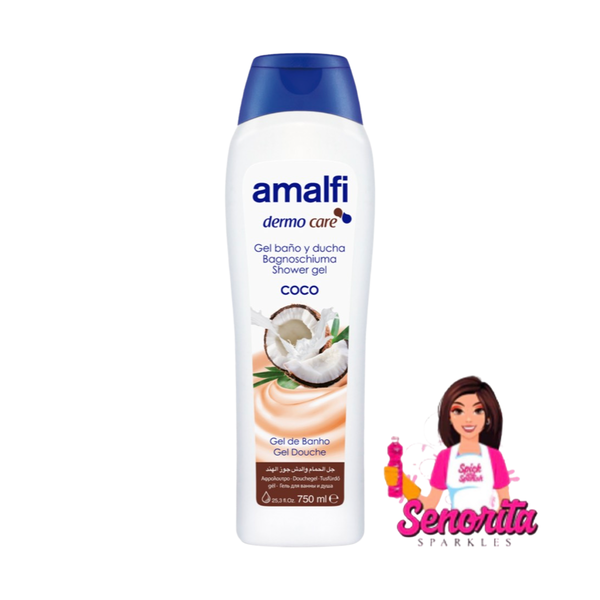 Amalfi coconut shower gel