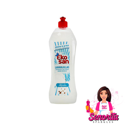 Ekosan Washing Up Liquid Sensitive Cotton 1L