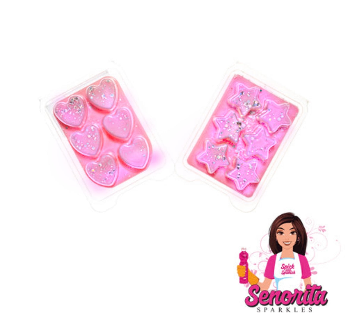 Wax melts Asevi pink mio clamshell